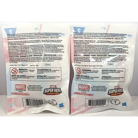 Hasbro Playskool Heroes Series 2 MARVEL SUPER HERO ADVENTURES 2 Blind Bag Bundle - Picture 2 of 2